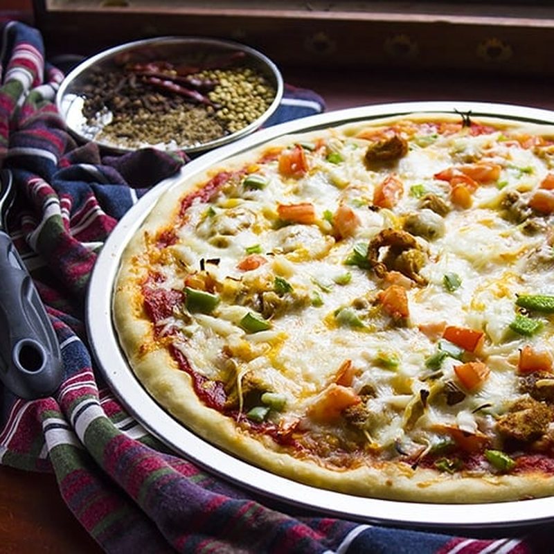 Chicken Tikka Pizza